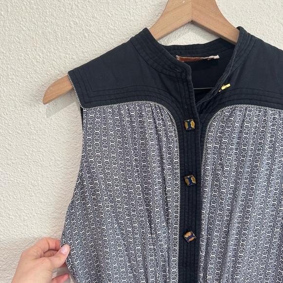 30. Tory Burch Womens 8 Runway Rampling Silk Sleeveless Dress Midi Equestrian - Picture 9 of 12